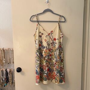Bohemian Floral Mini slip Dress